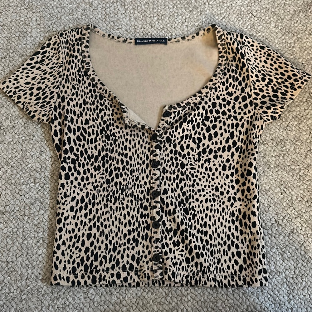 cheetah zelly top